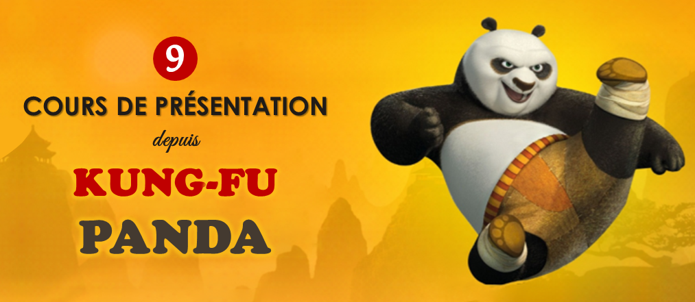 9 Belles leçons de présentation de Kung Fu Panda