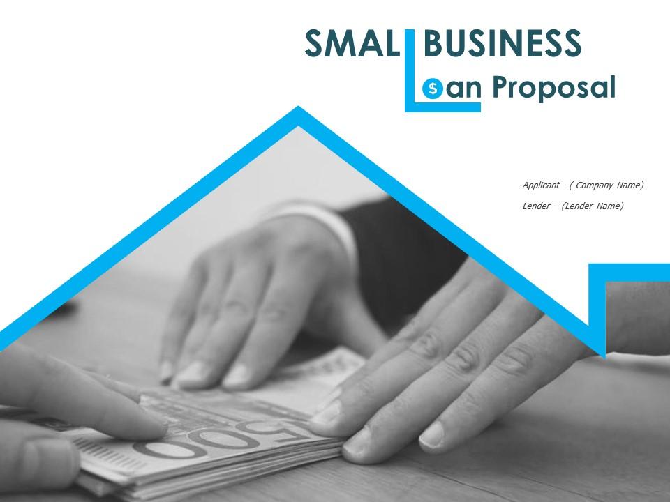 Small Business Loan Proposal PPT Set