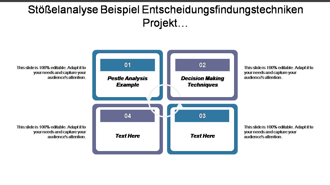Stößelanalyse Beispiel Entscheidungsfindungstechniken Projekt Stößelanalyse Beispiel Entscheidungsfindungstechniken Projekt