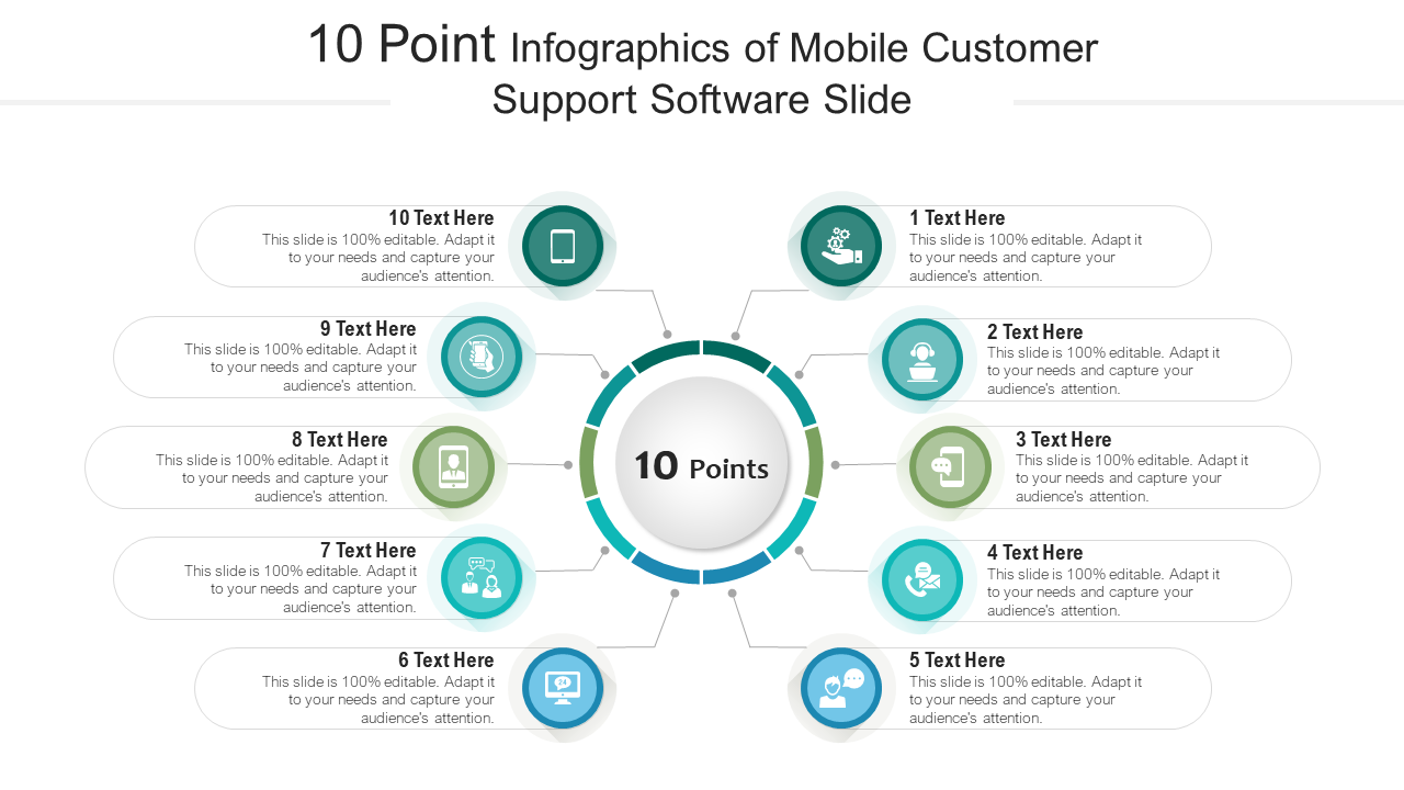 10 Point Infographics of Mobile Customer