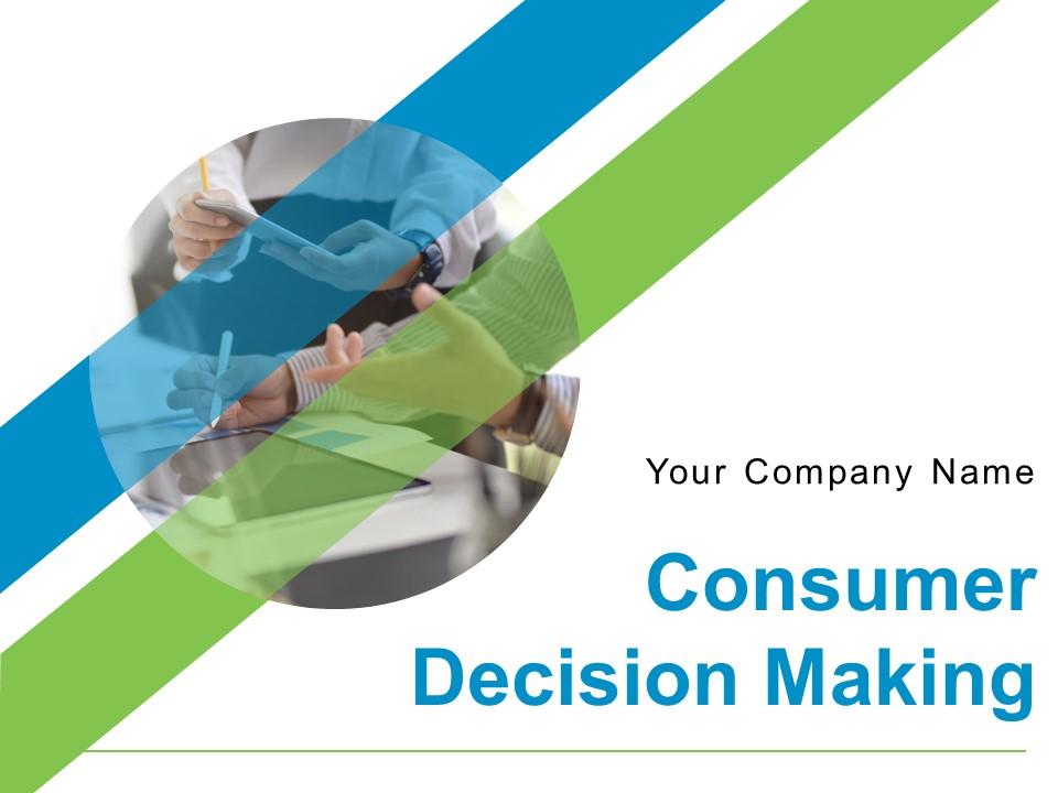 Consumer Decision-making PPT Deck