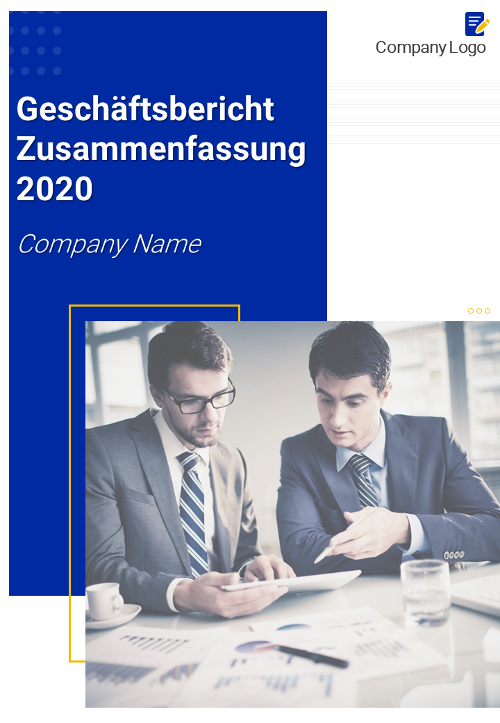 Geschäftsbericht Zusammenfassung 2020
