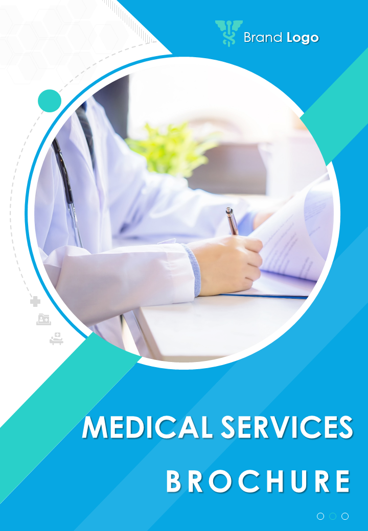 Healthcare Marketing Brochure Four-page Template