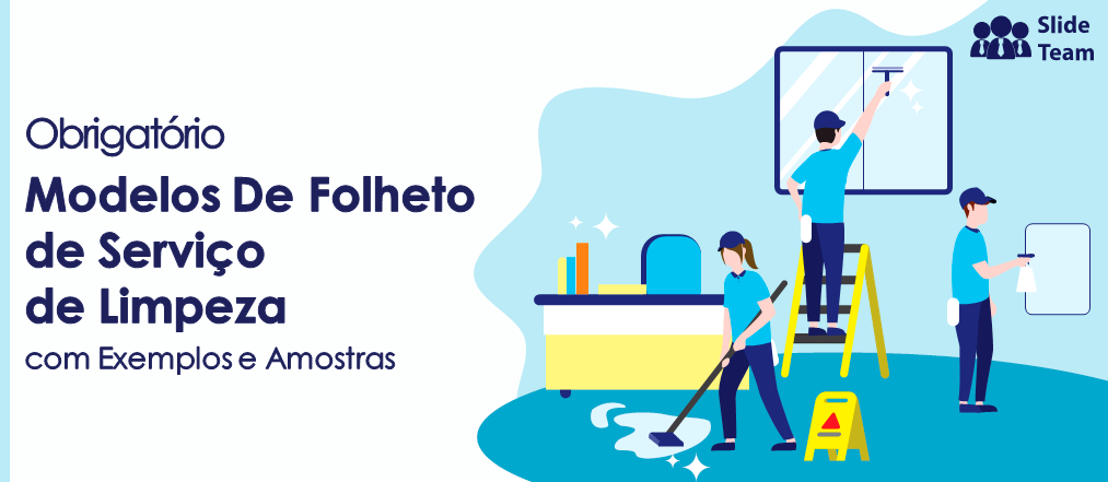 Modelos de folheto de serviço de limpeza obrigatórios com exemplos e amostras