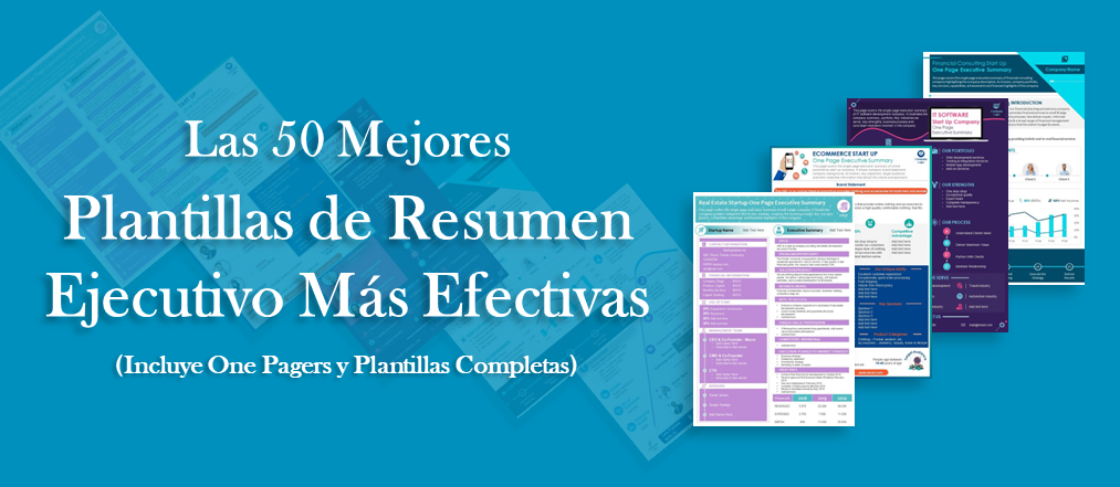 [Actualizado en 2023] Las 50 Plantillas de Resumen Ejecutivo Más Efectivas [Incluye Plantillas Completas y de Una Página] Para Impresionar a sus Clientes