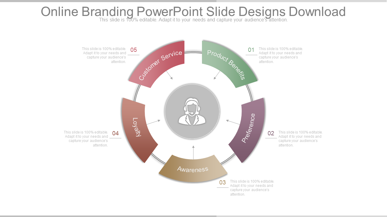 Online Branding PowerPoint Slide Designs Download