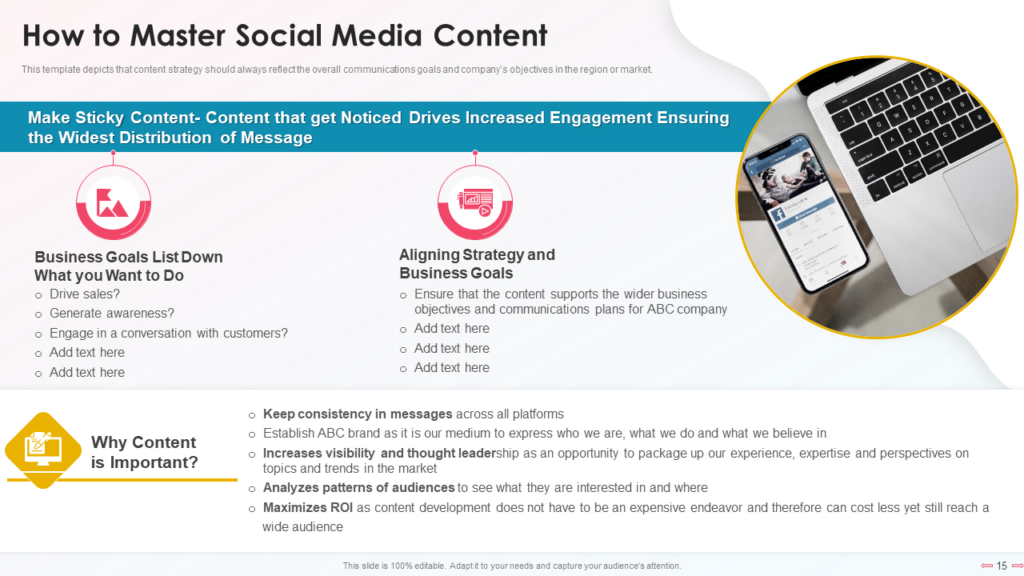 Ways to Master Social Media Content Template