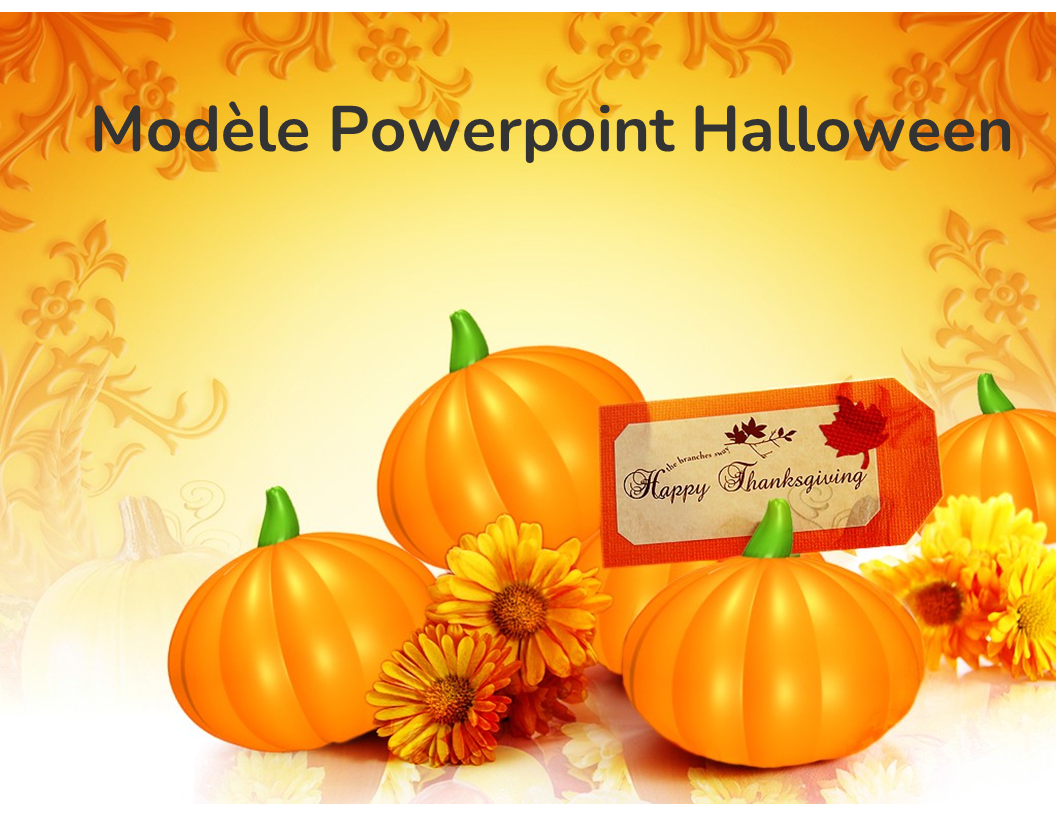 Modèle Powerpoint Halloween