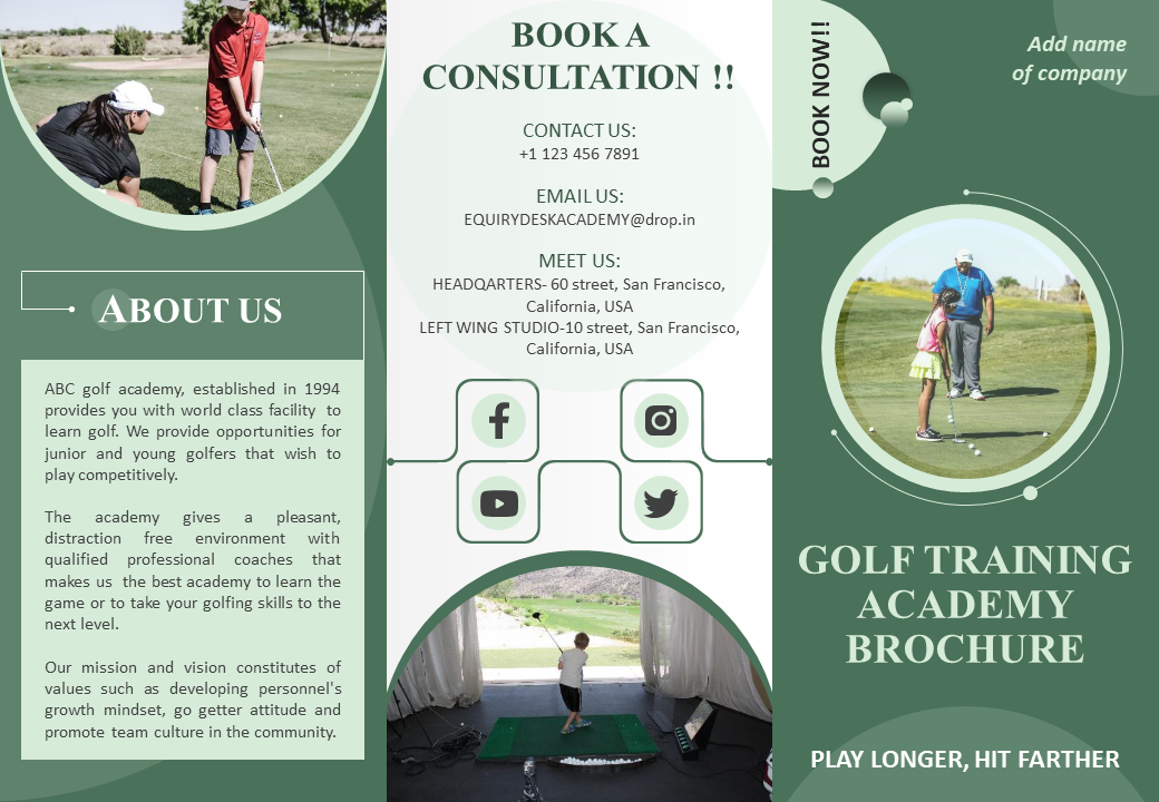 Golf Brochure 