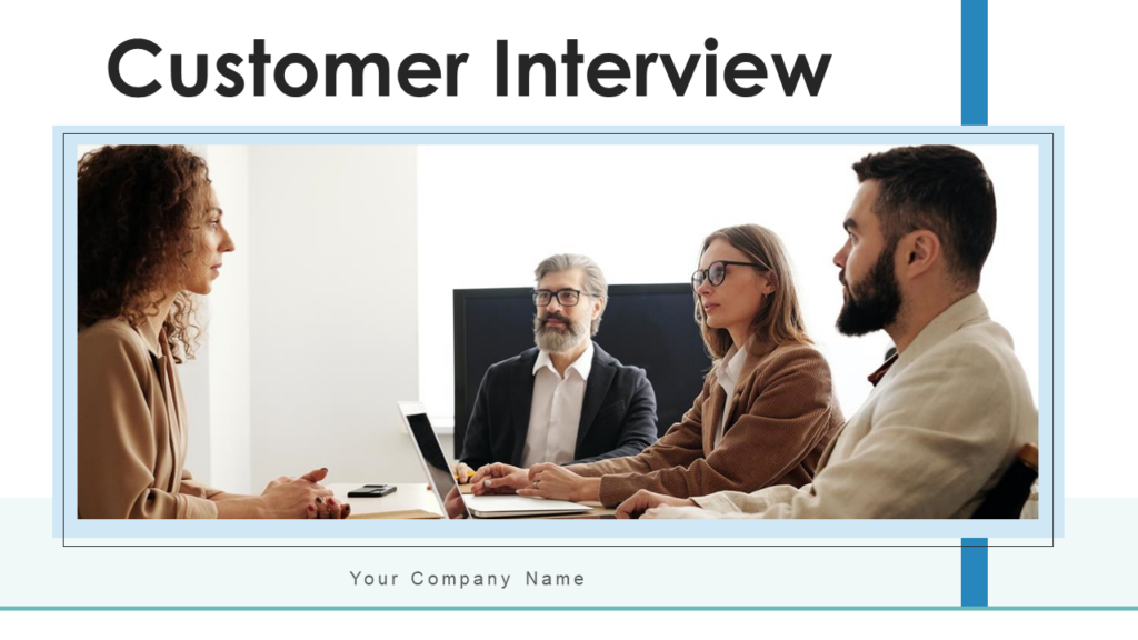 Customer Interview PowerPoint Template