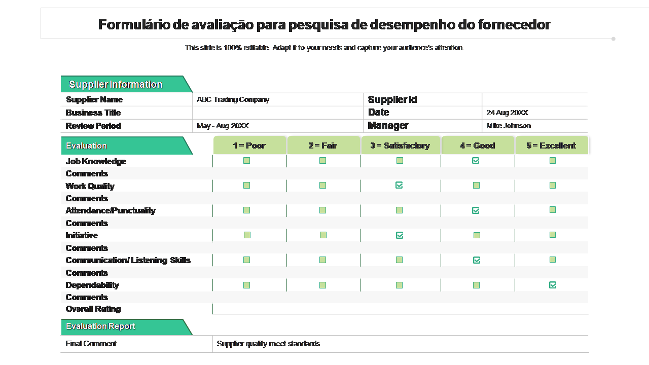 Os 10 principais modelos de formulário de pesquisa com amostras e exemplos