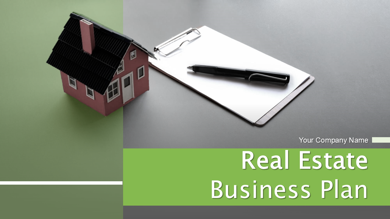 Real Estate Business Plan 