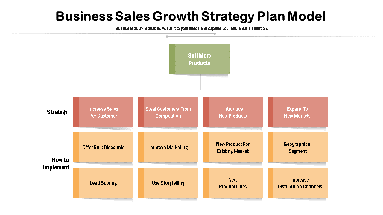Sales and Marketing Plan for Business Growth 