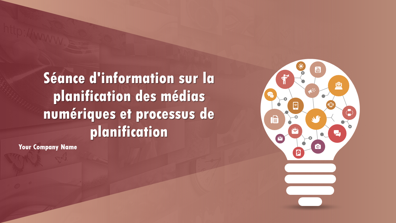 Séance d'information sur la planification des médias numériques et processus de planification 