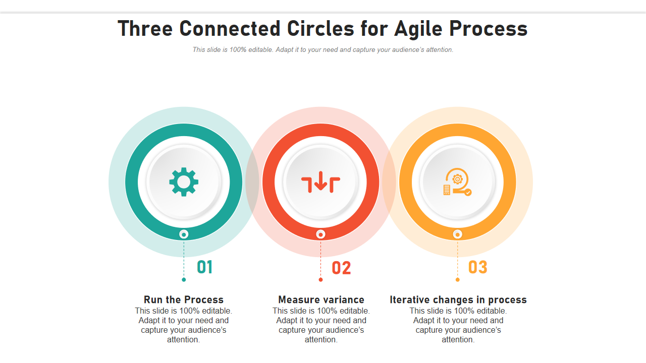 Three Connected Circles for Agile Process 