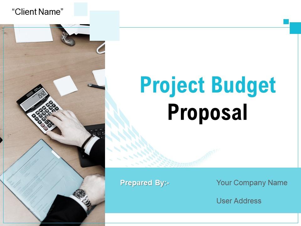 Project Budget Proposal PPT Template