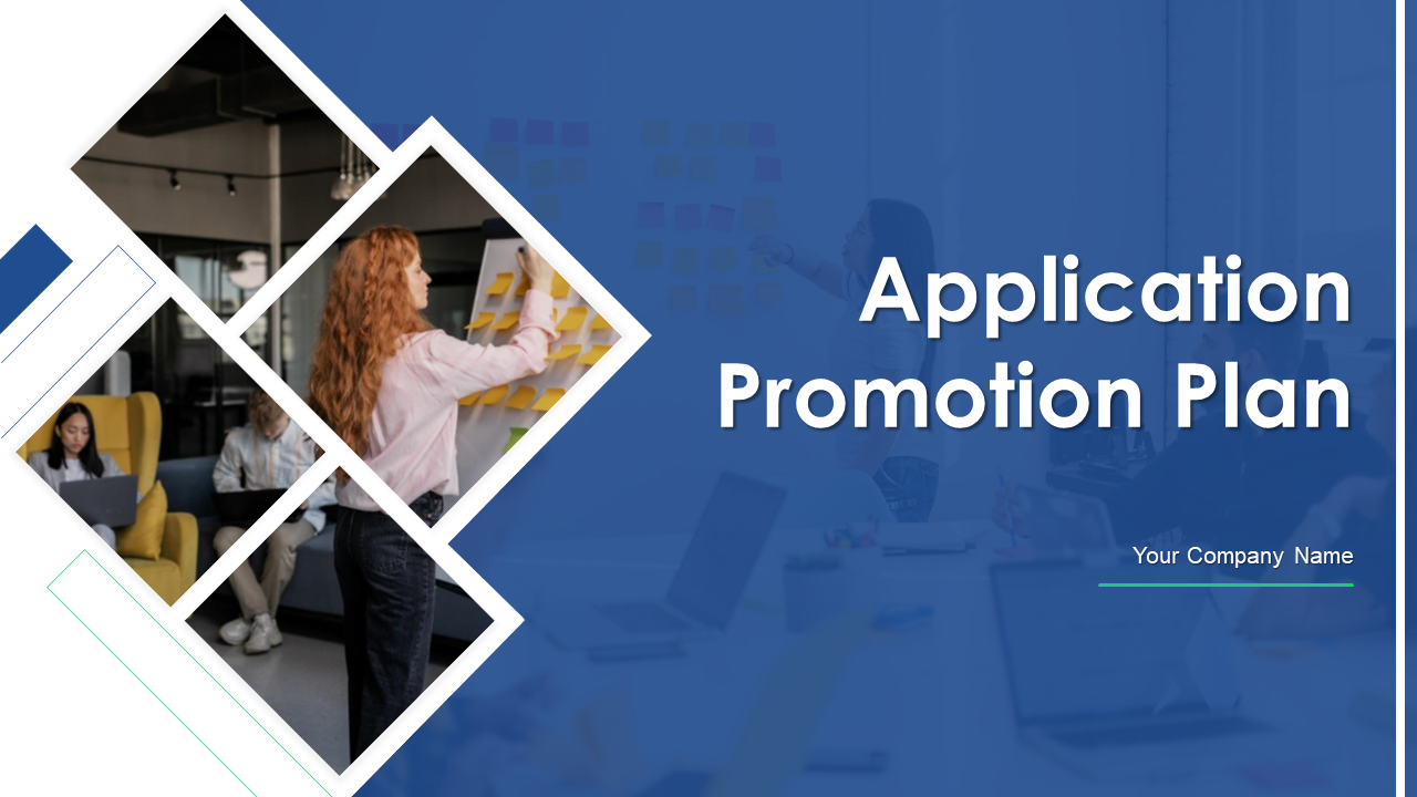 Application Promotion Plan PowerPoint Template Bundles