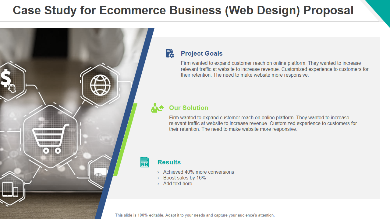 Case Study for Ecommerce Business (Web Design) Proposal 