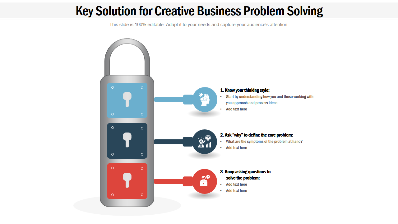 Key Solution for Creative Business Problem Solving 