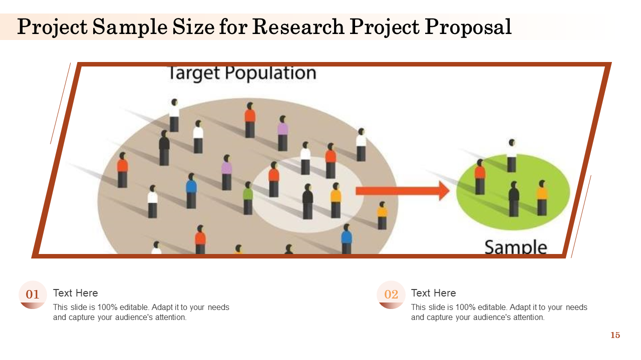 Project Sample Size Template for Research Proposal