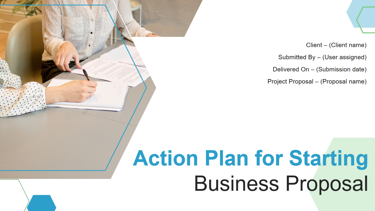 Action Plan for Starting Business Proposal 