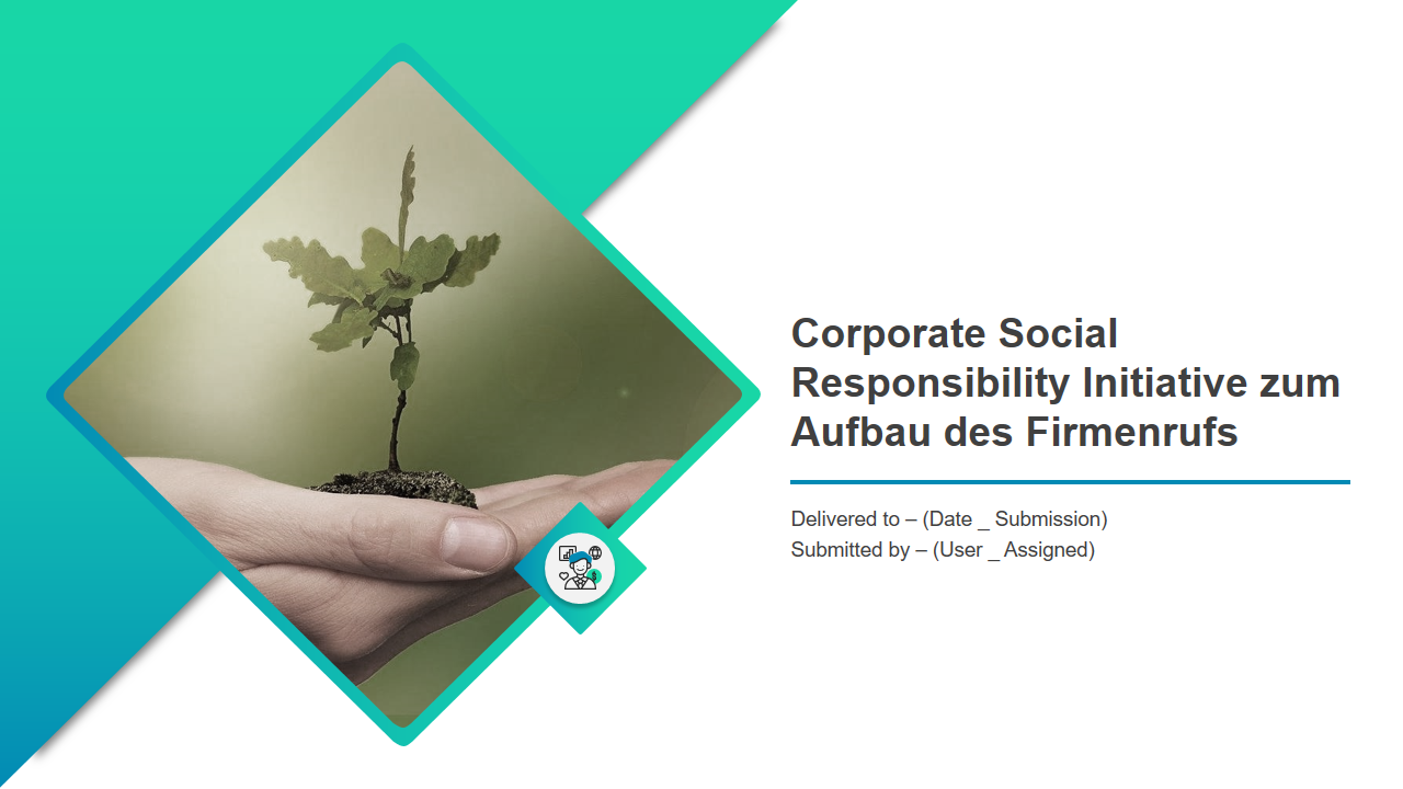 Corporate Social Responsibility Initiative zum Aufbau des Firmenrufs 