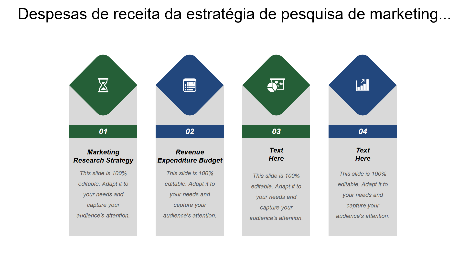 Despesas de receita da estratégia de pesquisa de marketing... Despesas de receita da estratégia de pesquisa de marketing...