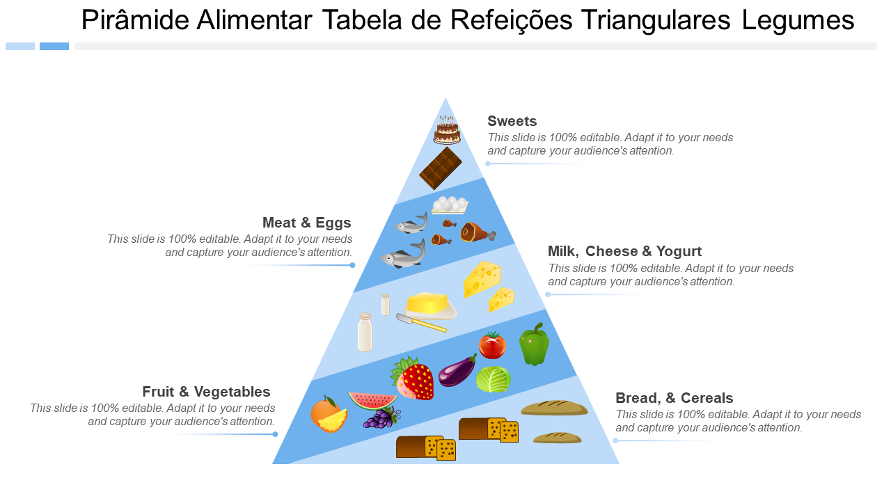 Pirâmide Alimentar Tabela de Refeições Triangulares Legumes 
