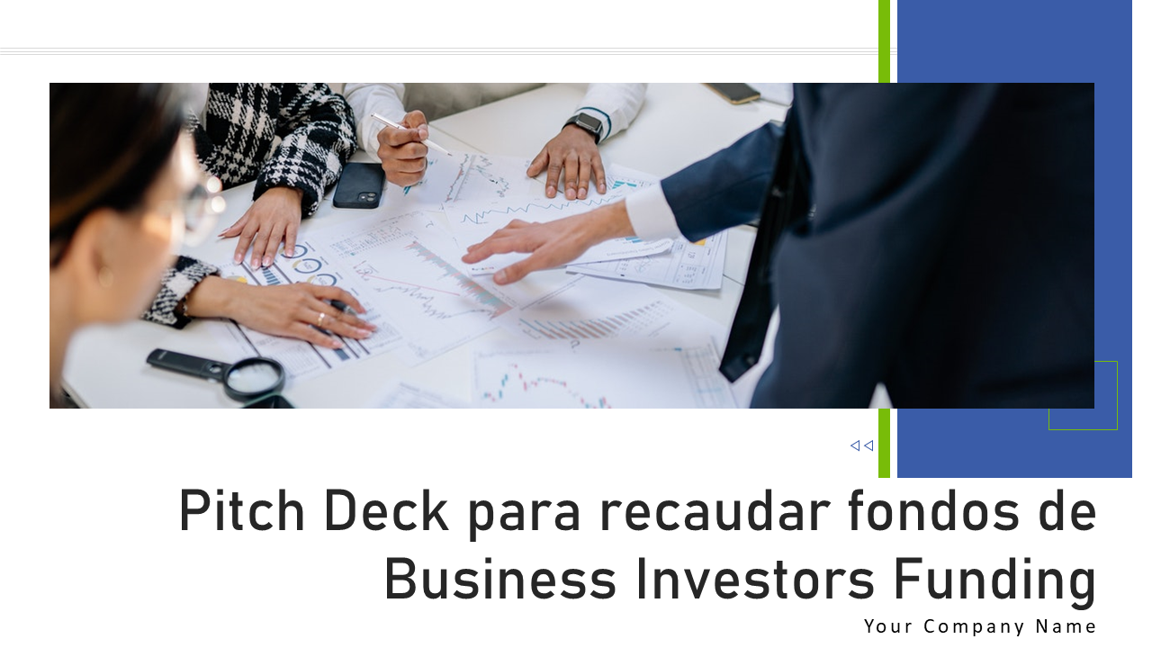 Pitch Deck para recaudar fondos de Business Investors Funding 