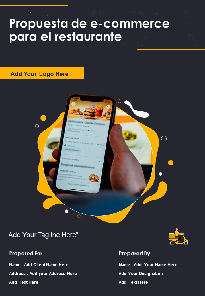 Propuesta de e-commerce para el restaurante Propuesta de e-commerce para el restaurante