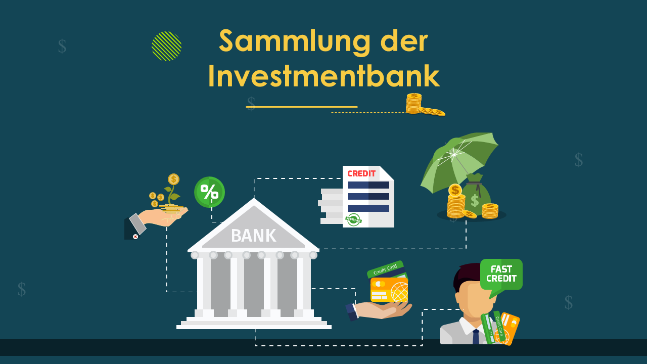 Sammlung der Investmentbank 