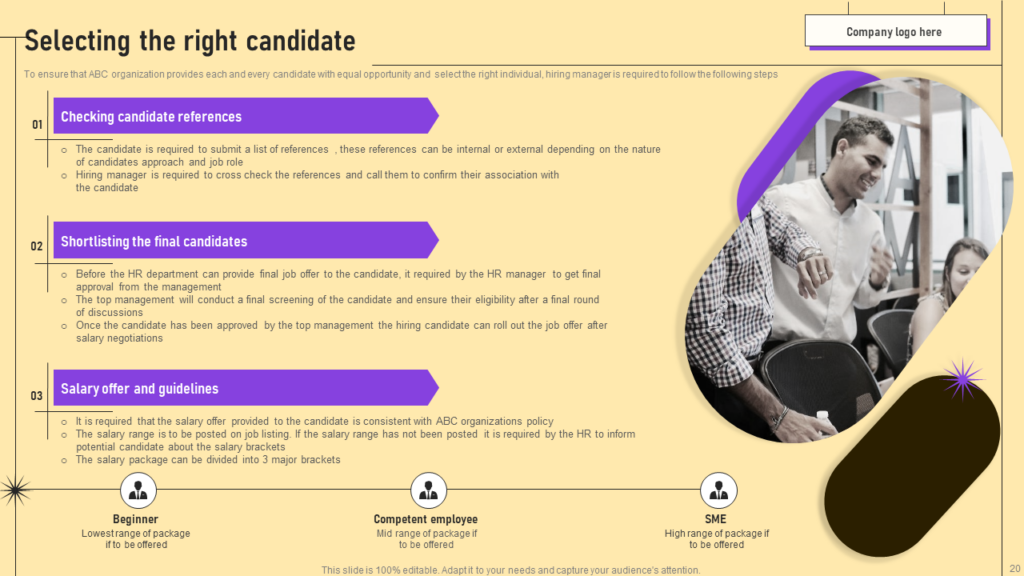 Selecting the Right Candidate Template