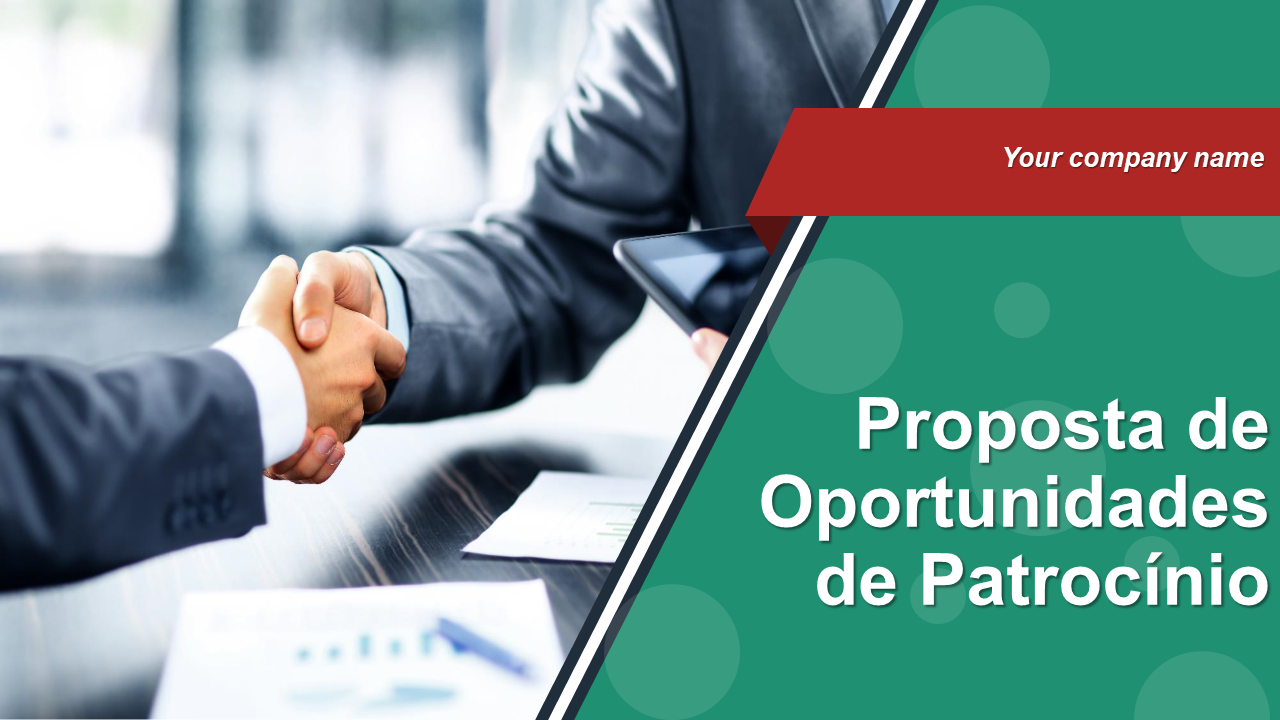 Proposta de Oportunidades de Patroc&iacute;nio
