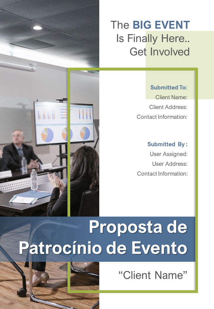 Proposta de Patroc&iacute;nio do Evento