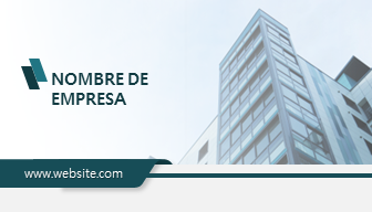Plantilla de tarjeta de presentaci&oacute;n de construcci&oacute;n de edificios