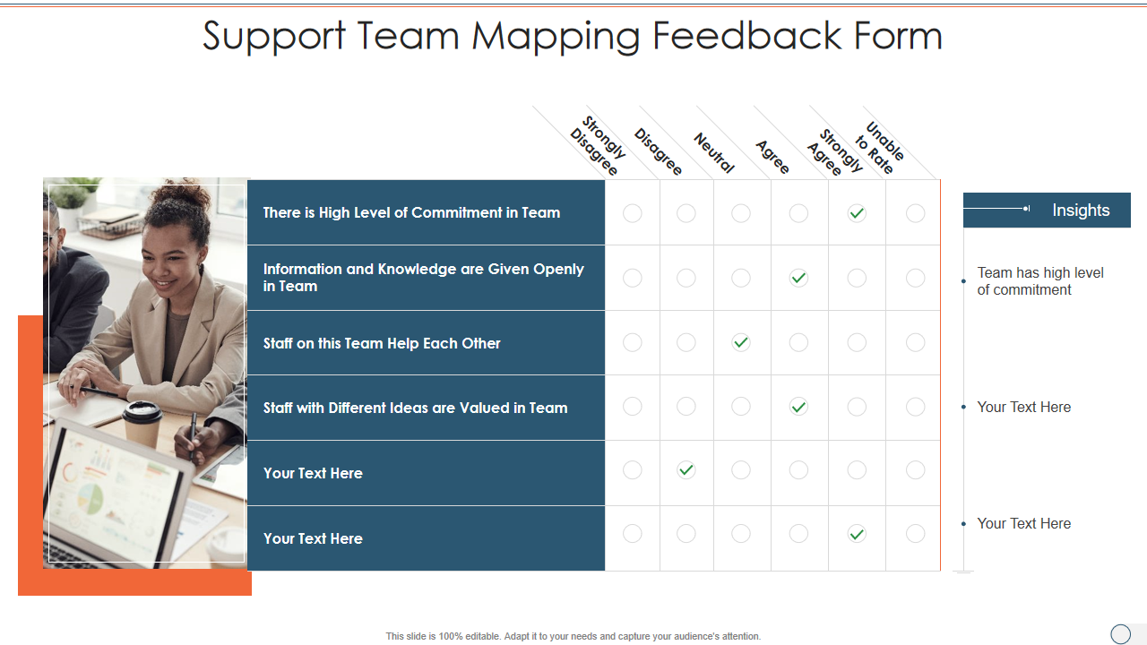 Support Team Mapping Feedback Form