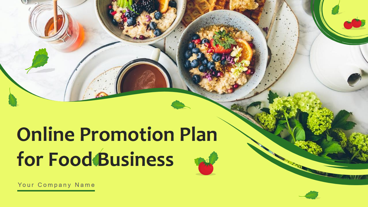 Online Promotion Plan for Food Business 
