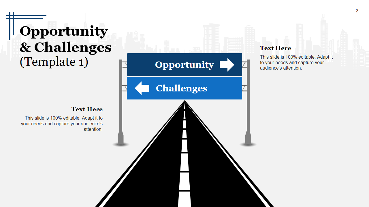Opportunity & Challenges (Template 1)