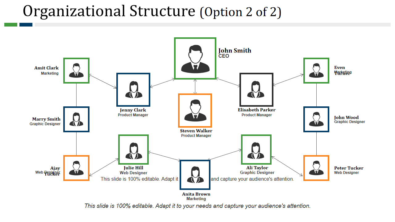Organizational Structure (Option 2 of 2)