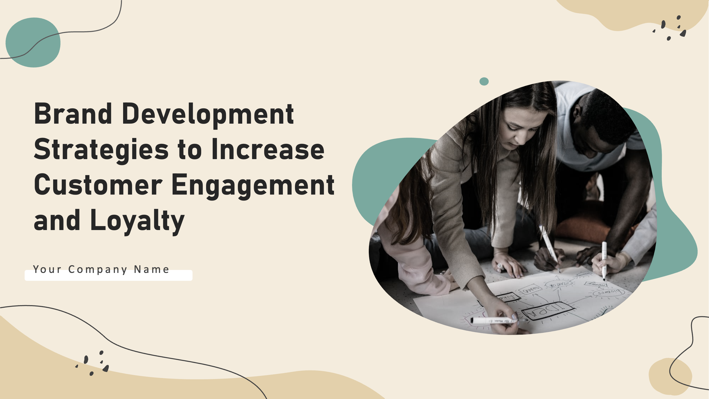 Cover Slide of Brand Development Strategy