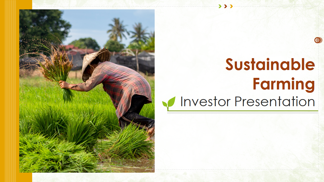 Sustainable Farming Investor Presentation 