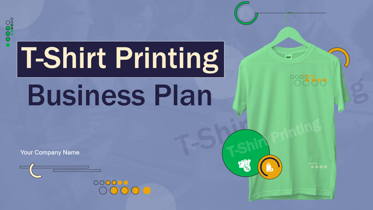 T-Shirt Printing Business Plan 