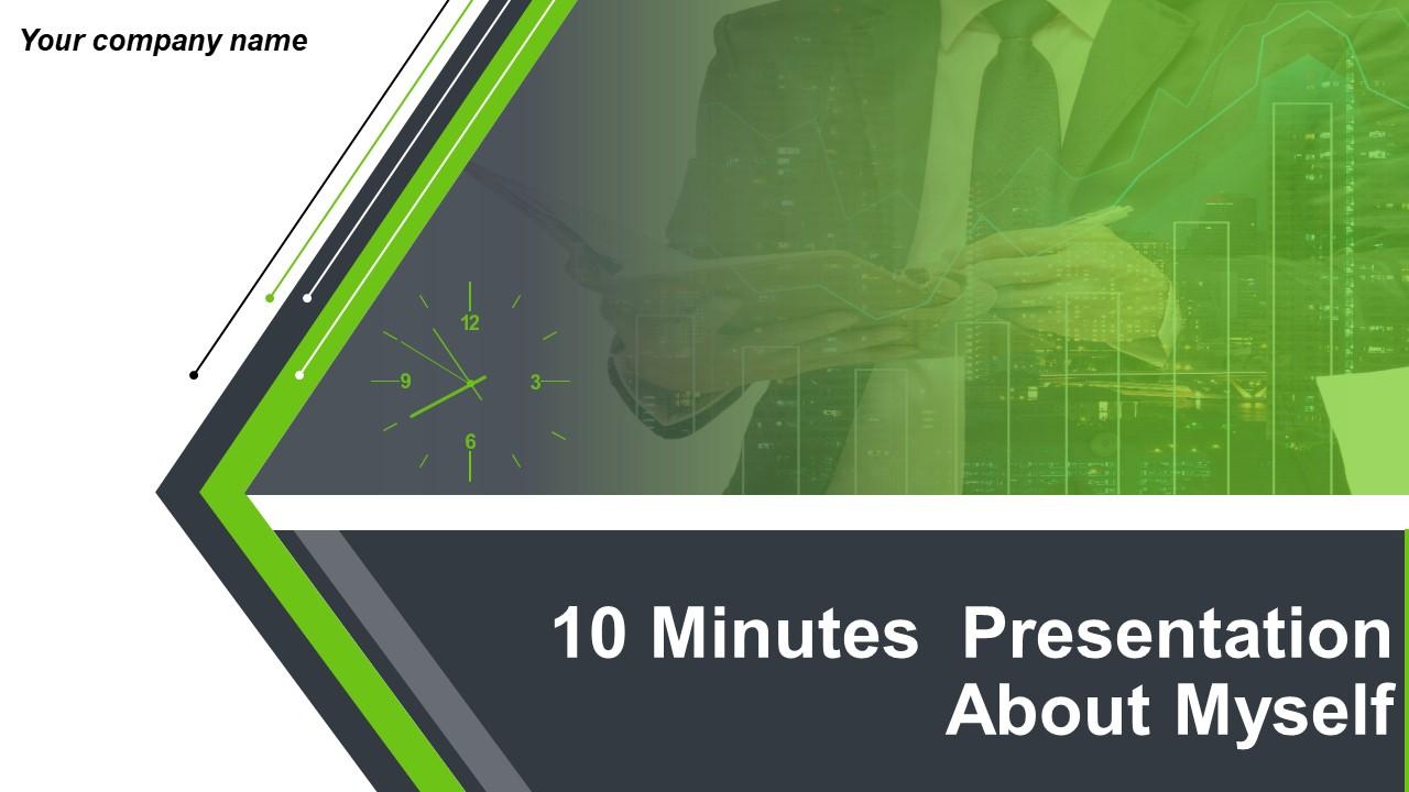 Ten Minutes Presentation About Myself PowerPoint Set