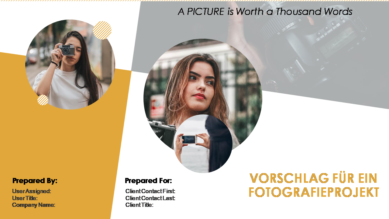 VORSCHLAG F&Uuml;R EIN FOTOGRAFIEPROJEKT 