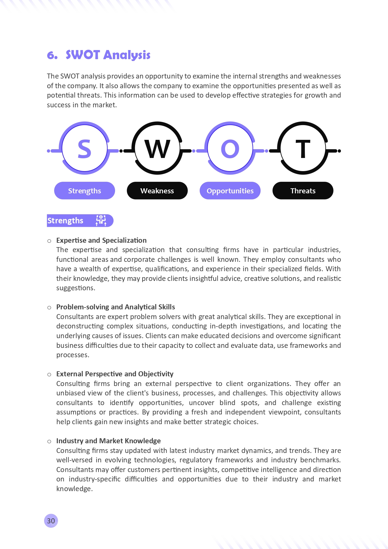 SWOT Analysis and Porter’s Competitive Analysis