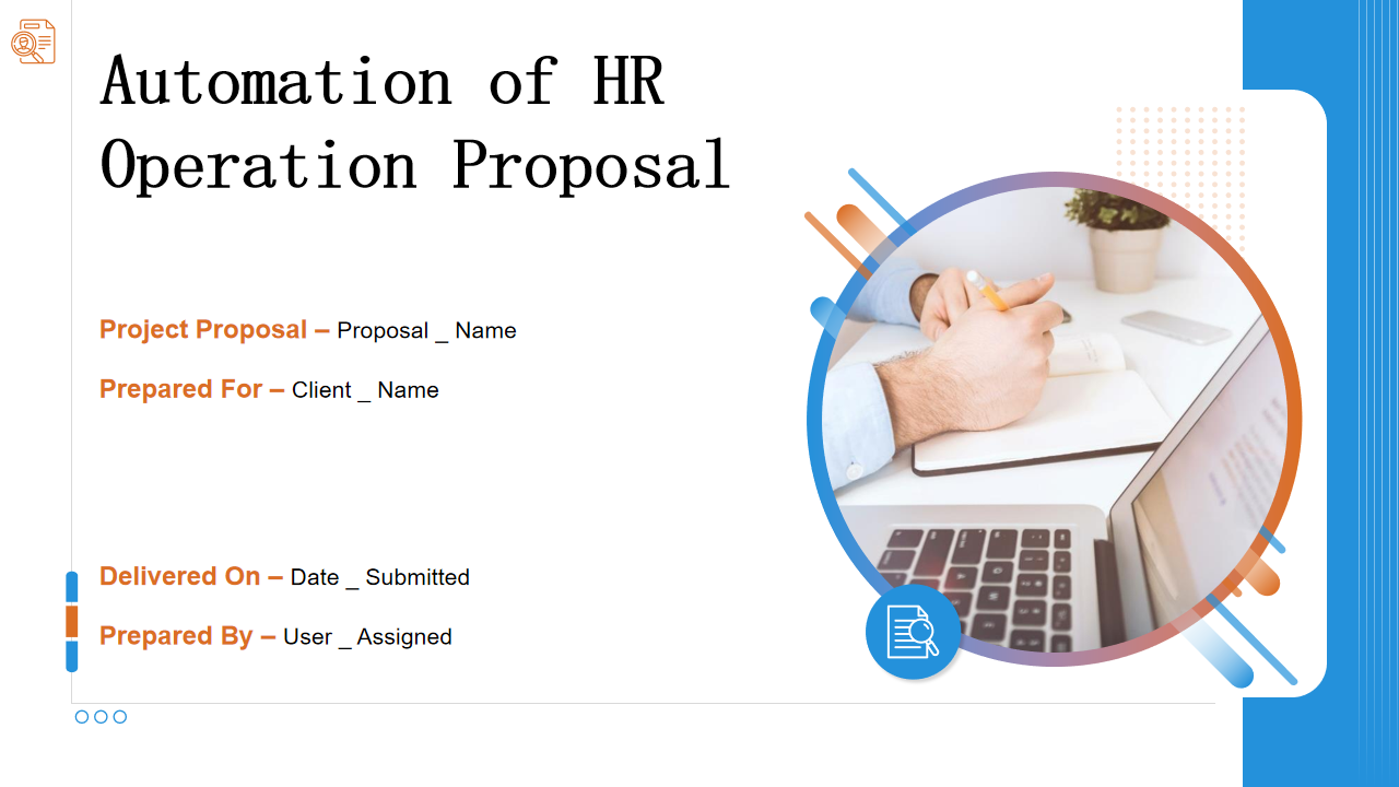 Automation of HR Operation Proposal