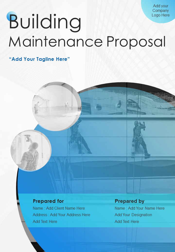 Building Mantainence Proposal Template