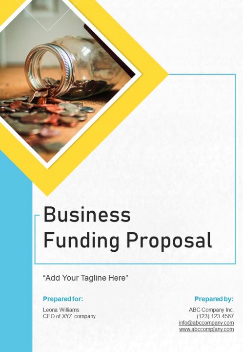 Business Funding Proposal PPT Bundle