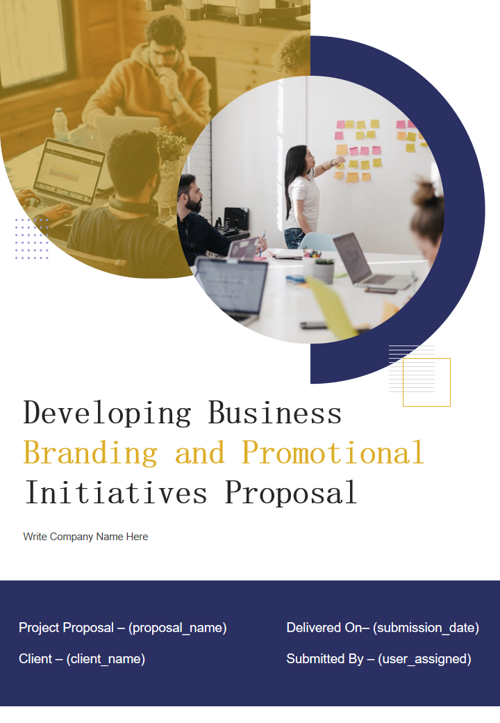 Developing Business Branding and Promotional Initiatives Proposal