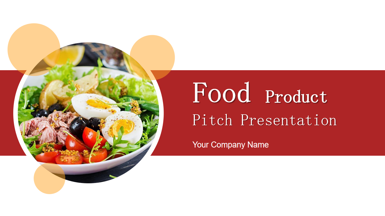 Food Product Pitch Presentation